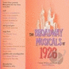 The Broadway Musicals of 1926