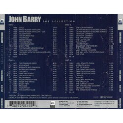 John Barry: The Collection Soundtrack (John Barry) - CD Trasero