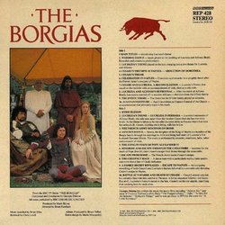 The Borgias Soundtrack (Georges Delerue) - CD Trasero