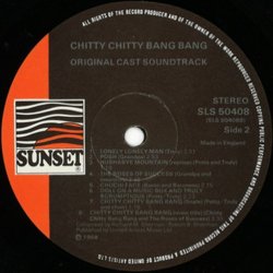 Chitty Chitty Bang Bang Soundtrack (Irwin Kostal) - cd-cartula