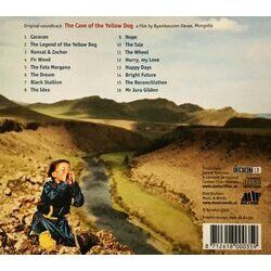 The Cave of the Yellow Dog Soundtrack (Ganpurev Dagvan) - CD Trasero
