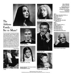The Addams Family Soundtrack (Vic Mizzy) - CD Trasero