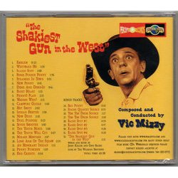 The Shakiest Gun in the West Soundtrack (Vic Mizzy) - CD Trasero
