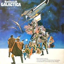 Battlestar Galactica Soundtrack (Glen A. Larson, Stu Phillips) - Cartula