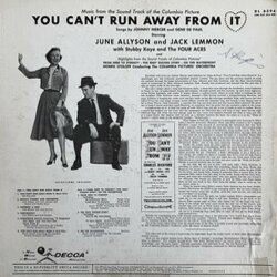 You Can't Run Away from It Soundtrack (Leonard Bernstein, George Duning) - CD Trasero