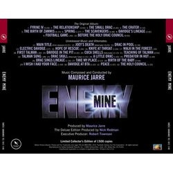 Enemy Mine Soundtrack (Maurice Jarre) - CD Trasero