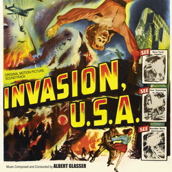 Invasion USA / Tormented Soundtrack (Albert Glasser) - Cartula