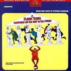 A Funny Thing Happened on the Way to the Forum Soundtrack (Stephen Sondheim, Stephen Sondheim) - Cartula