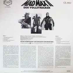 Mad Max II - Der Vollstrecker Soundtrack (Brian May) - CD Trasero