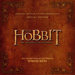 The Hobbit: An Unexpected Journey Soundtrack (Howard Shore) - Cartula
