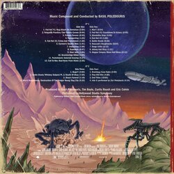 Starship Troopers Soundtrack (Basil Poledouris) - CD Trasero