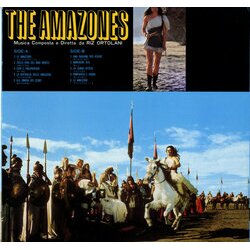 The Amazones Soundtrack (Riz Ortolani) - CD Trasero