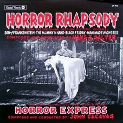 Horror Rhapsody / Horror Express Soundtrack (John Cacavas, Hans J. Salter) - Cartula