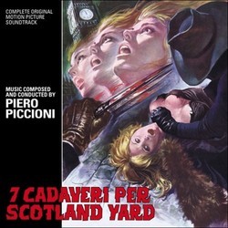 7 Cadaveri per Scotland Yard Soundtrack (Piero Piccioni) - Cartula