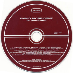 Gli Intoccabili Soundtrack (Ennio Morricone) - cd-cartula