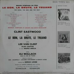 Le Bon, la brute et le truand Soundtrack (Ennio Morricone) - CD Trasero