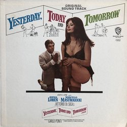 Yesterday, Today, Tomorrow Soundtrack (Armando Trovaioli) - Cartula