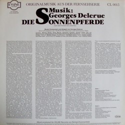 Die Sonnenpferde Soundtrack (Georges Delerue) - CD Trasero