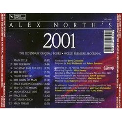 Alex North's 2001 Soundtrack (Alex North) - CD Trasero