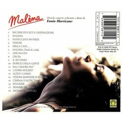 Malna Soundtrack (Ennio Morricone) - CD Trasero