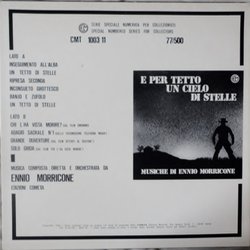 ...E per Tetto un Cielo di Stelle Soundtrack (Ennio Morricone) - CD Trasero