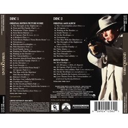 The Untouchables Soundtrack (Ennio Morricone) - CD Trasero