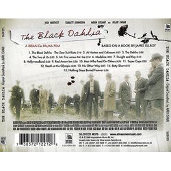 The Black Dahlia Soundtrack (Mark Isham) - CD Trasero
