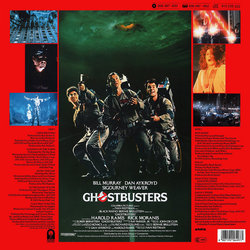 Ghostbusters Soundtrack (Various Artists, Elmer Bernstein) - CD Trasero