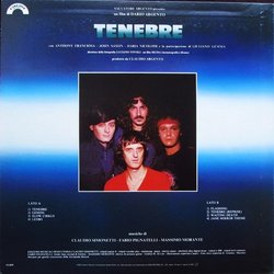 Tenebre Soundtrack (Massimo Morante, Fabio Pignatelli, Claudio Simonetti) - CD Trasero