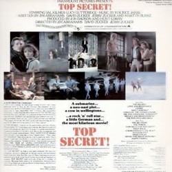 Top Secret! Soundtrack (Maurice Jarre) - CD Trasero