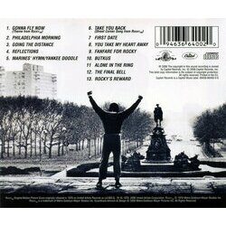 Rocky Soundtrack (Bill Conti) - CD Trasero