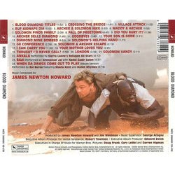 Blood Diamond Soundtrack (James Newton Howard) - CD Trasero