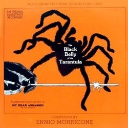 The Black Belly of the Tarantula / My Dear Assassin Soundtrack (Ennio Morricone) - Cartula