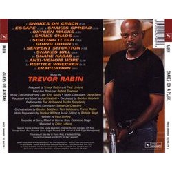 Snakes on a Plane Soundtrack (Trevor Rabin) - CD Trasero