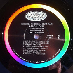 Bebo's Girl Soundtrack (Carlo Rustichelli) - cd-cartula