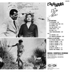 L'Avventura / L'Isola di Arturo Soundtrack (Giovanni Fusco, Carlo Rustichelli) - CD Trasero