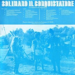 Solimano il Conquistatore Soundtrack (Francesco De Masi) - cd-cartula