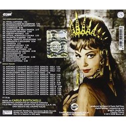 Antinea, l'Amante della Citt Sepolta Soundtrack (Carlo Rustichelli) - CD Trasero