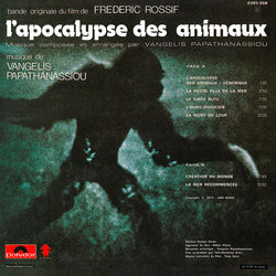 L'Apocalypse des Animaux Soundtrack ( Vangelis) - CD Trasero