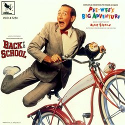 Pee-wee's Big Adventure / Back to School Soundtrack (Danny Elfman) - Cartula