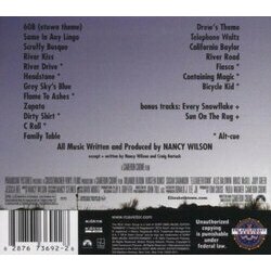 Elizabethtown Soundtrack (Nancy Wilson) - CD Trasero