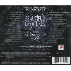 Beautiful Creatures Soundtrack ( Thenewno2) - CD Trasero