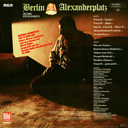 Berlin Alexanderplatz Soundtrack (Peer Raben) - CD Trasero