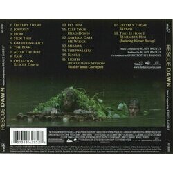 Rescue Dawn Soundtrack (Klaus Badelt) - CD Trasero