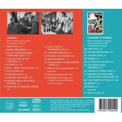 Soledad / L'Oceano ci Chiama Soundtrack (Angelo Francesco Lavagnino) - CD Trasero