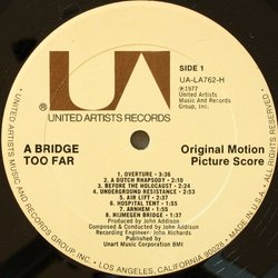 A Bridge too Far Soundtrack (John Addison) - cd-cartula