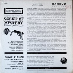 Scent of Mystery Soundtrack (Harold Adamson, Mario Nascimbene, Jordan Ramin) - CD Trasero