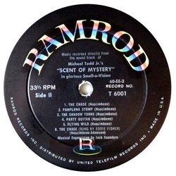 Scent of Mystery Soundtrack (Harold Adamson, Mario Nascimbene, Jordan Ramin) - cd-cartula