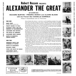 Alexander The Great Soundtrack (Mario Nascimbene) - CD Trasero