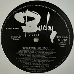 Boulevard du Rhum Soundtrack (Franois de Roubaix) - cd-cartula